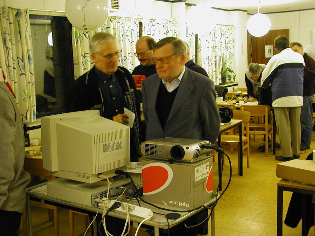Forrest, fra venstre: Henning Isaksson, bagved: Jørgen Albretsen